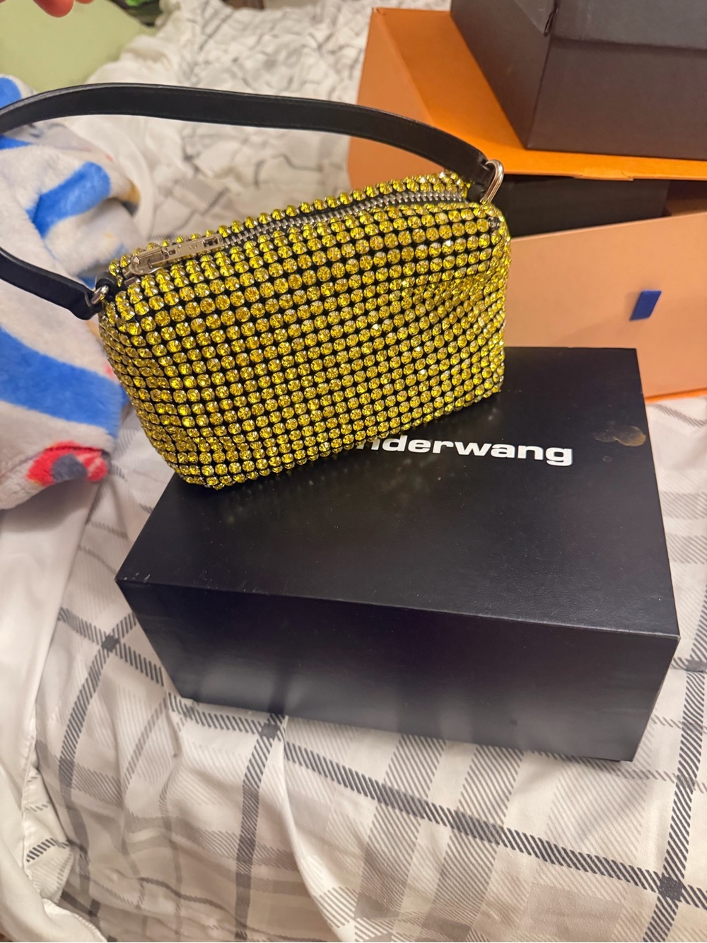 Alexander wang heiress pouch bag